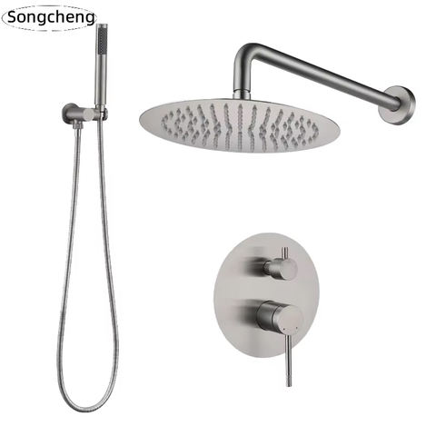 304 Stainless Steel Rainfall Shower System OEM
